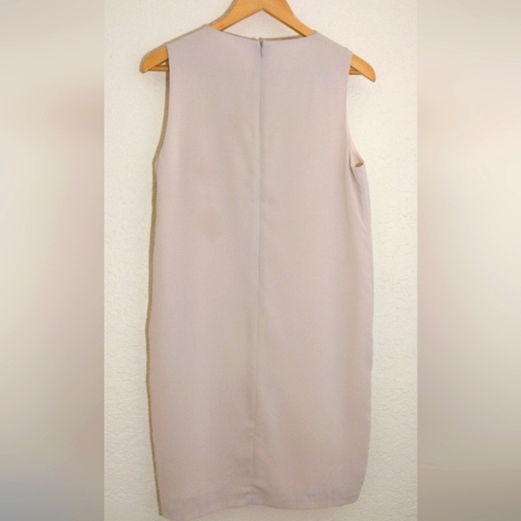 Endless Rose Beige Rhinestone And Trim Dress - Picture 8 of 8